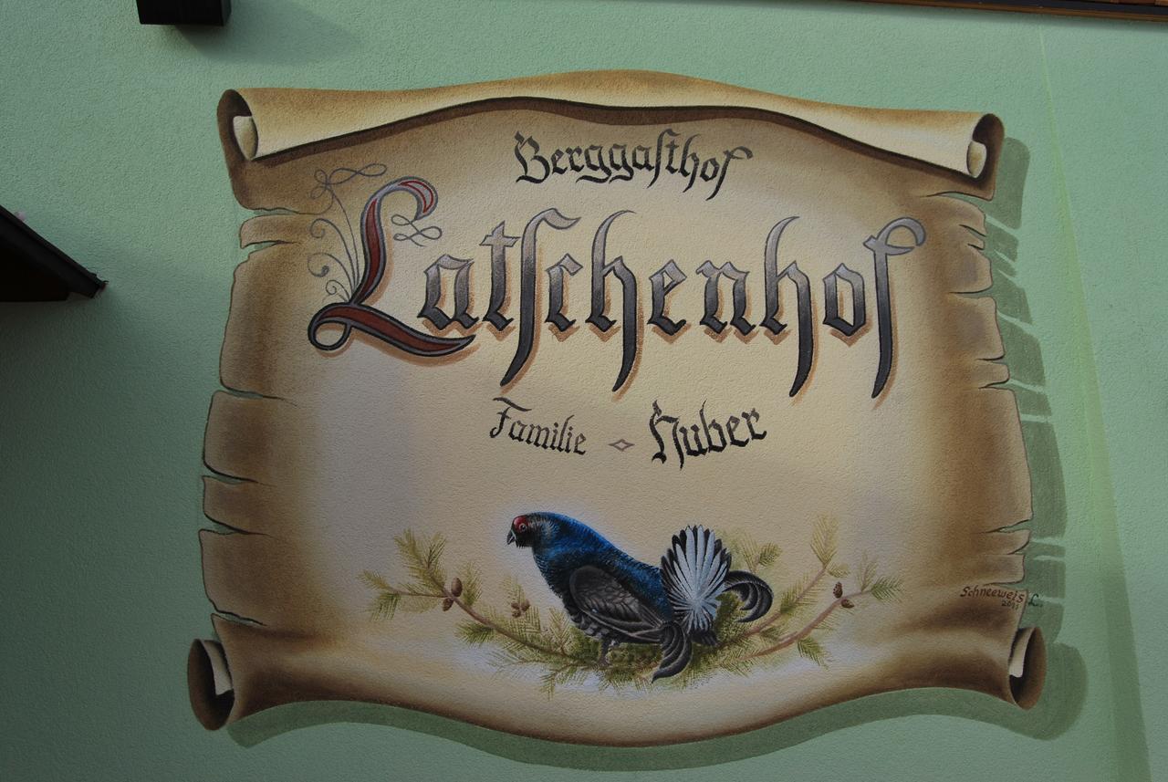 Berggasthof Latschenhof Hotel ฟลาคเฮา ภายนอก รูปภาพ